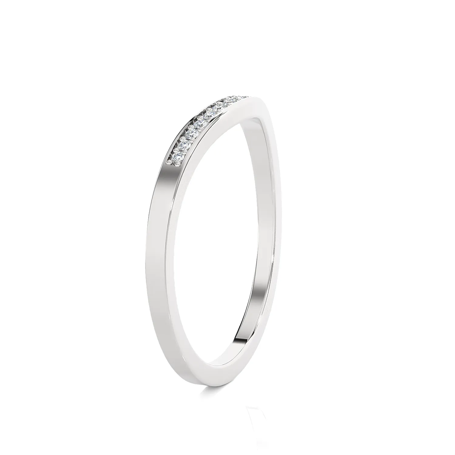 1/15 ctw Round Lab Grown Diamond Anniversary Ring