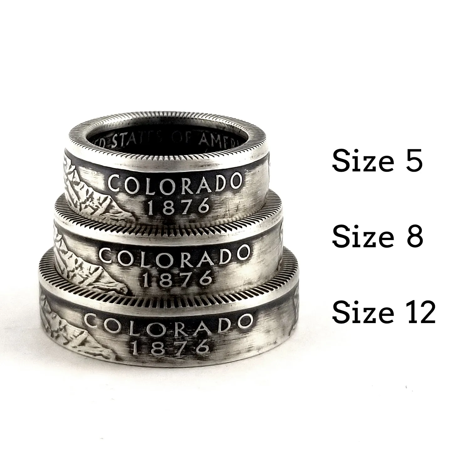 90% Silver Rhode Island Quarter Ring