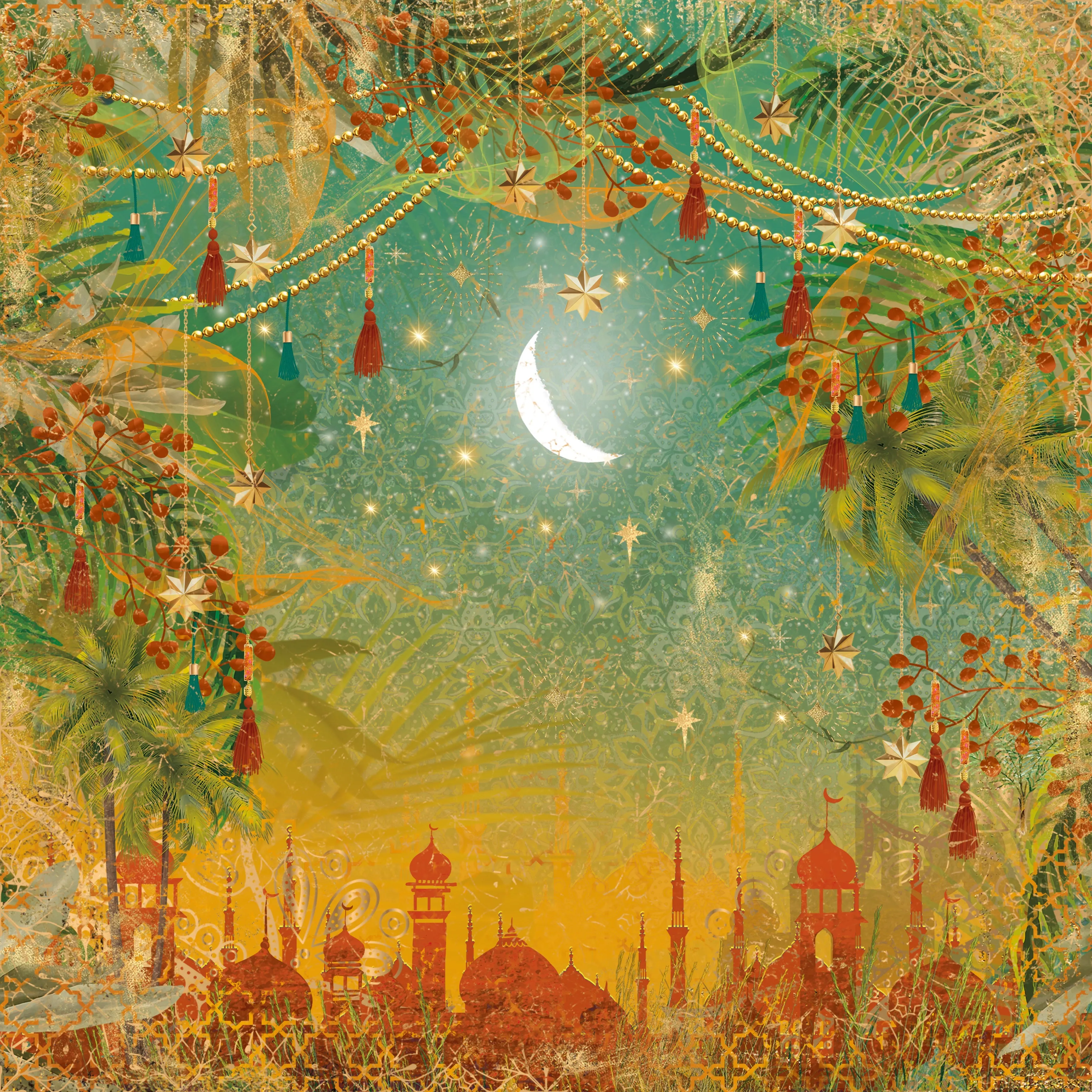 Arabian Nights 12" x 12" Paper Pad