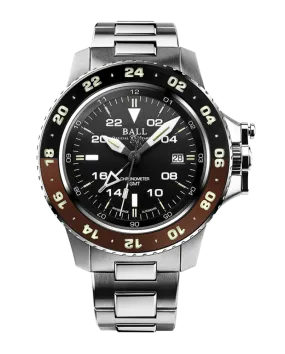 Ball Men's Watch Engineer Hydrocarbon AeroGMT II Black DG2018C-S12C-BK