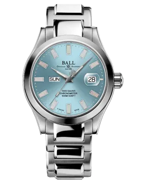 Ball Men's Watch Engineer III Marvelight Chronometer Ice Blue NM9036C-S1C-IBER