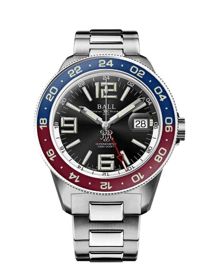 Ball Men's Watch Engineer III Maverick GMT Black DG3028C-S1CJ-BK