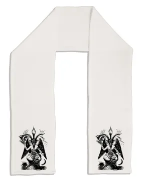 Baphomet Illustration Adult Fleece 64&#x22; Scarf by