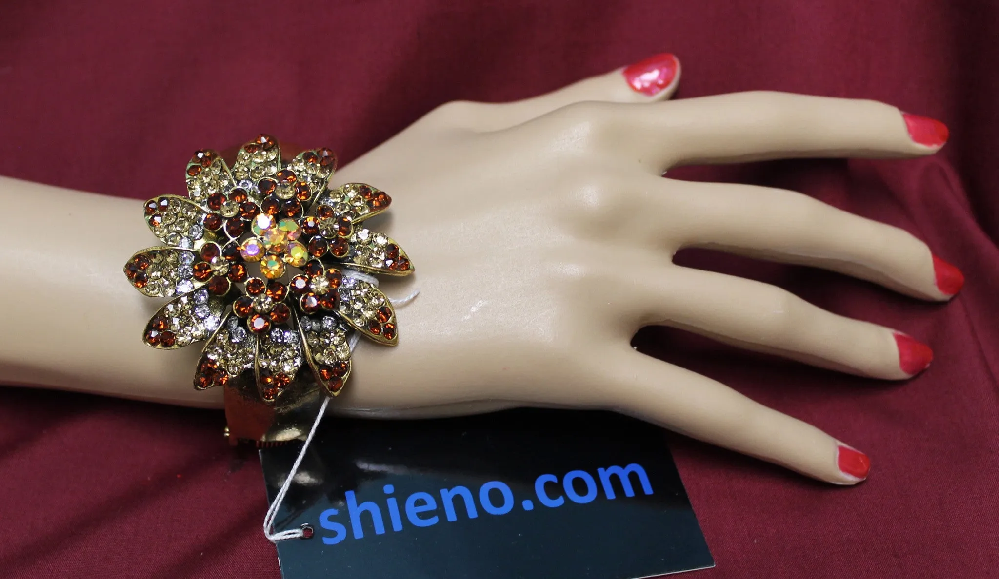 Bracelet 3562 Golden Rainbow Bracelets Shieno Sarees Pleasanton