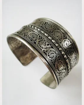 Brass Filigree Cuff