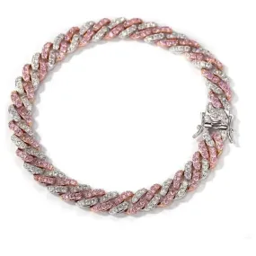 Brave Spirit Chain Bracelet - Pink