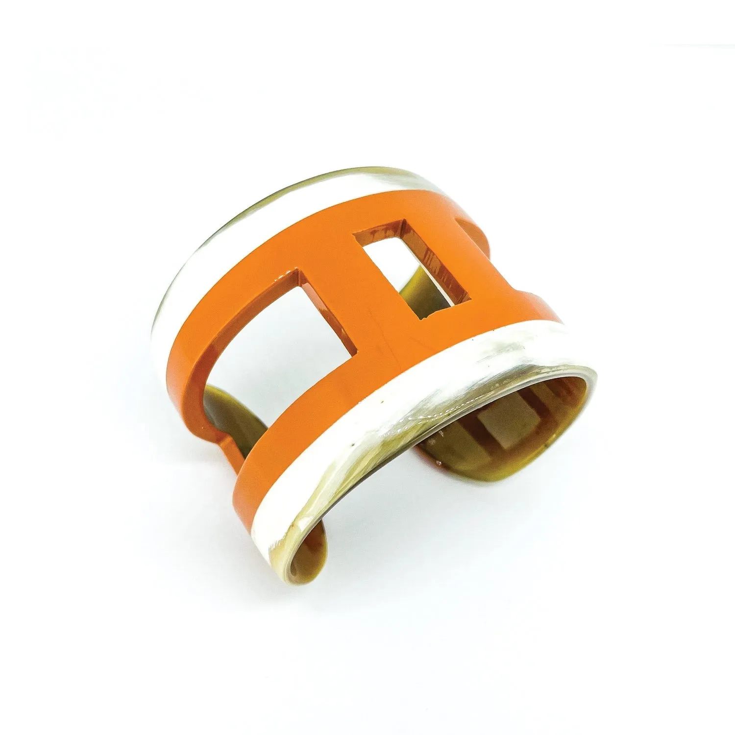 Buffalo Horn Lacquered Open Bracelet