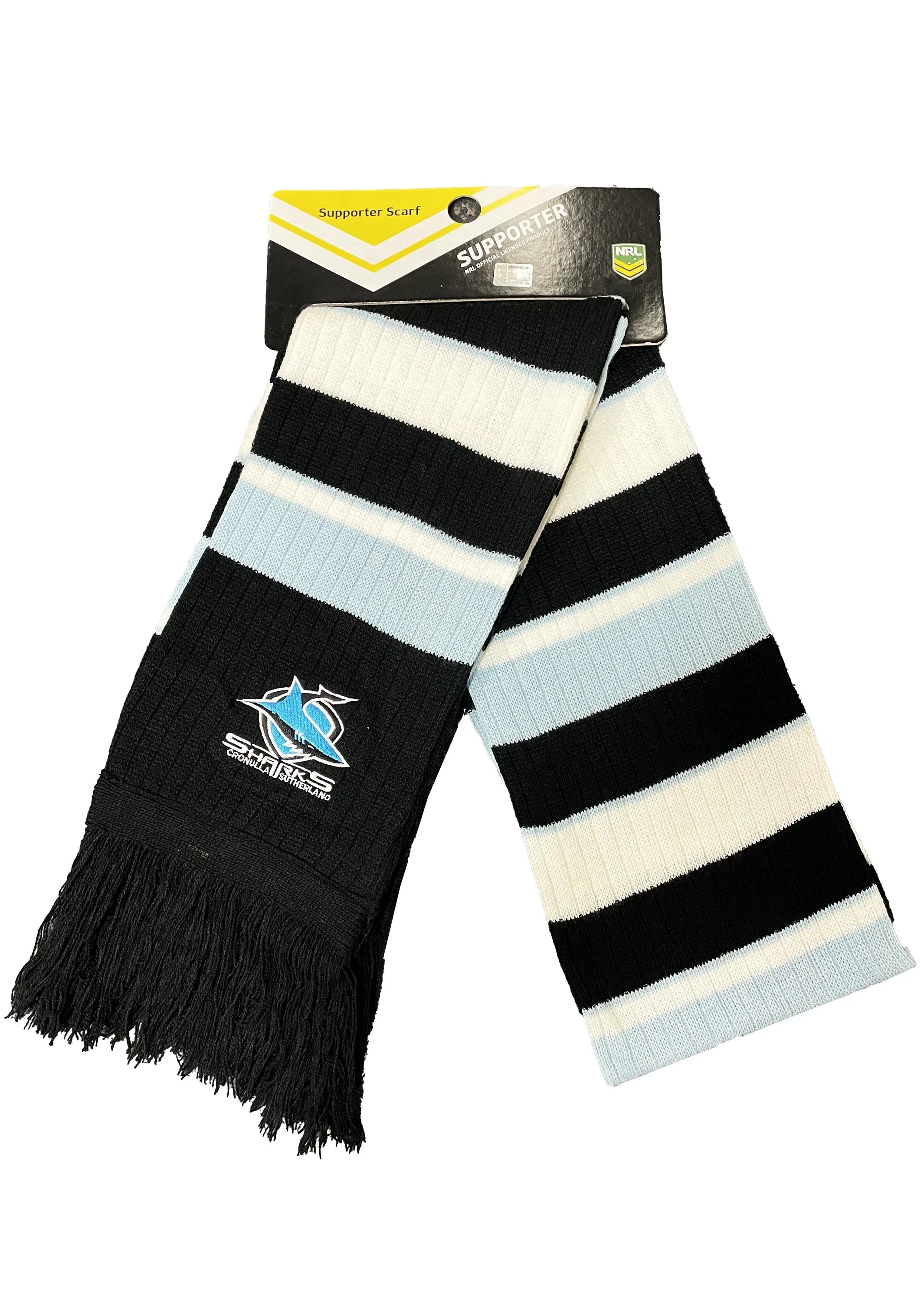 Burley Sekem Cronula Sharks Oxford Scarf <br> SCR63SHA