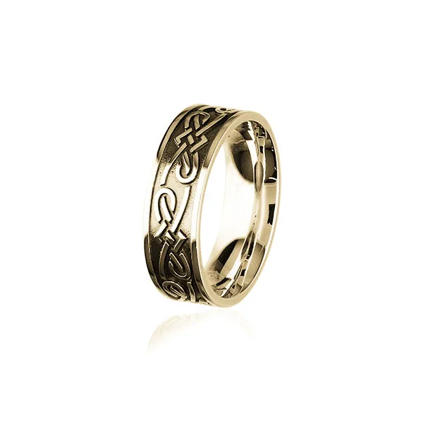 Celtic Silver Ring XR401