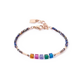 Cube Story Minimalistic Sparkling bracelet Multicolour Autumn