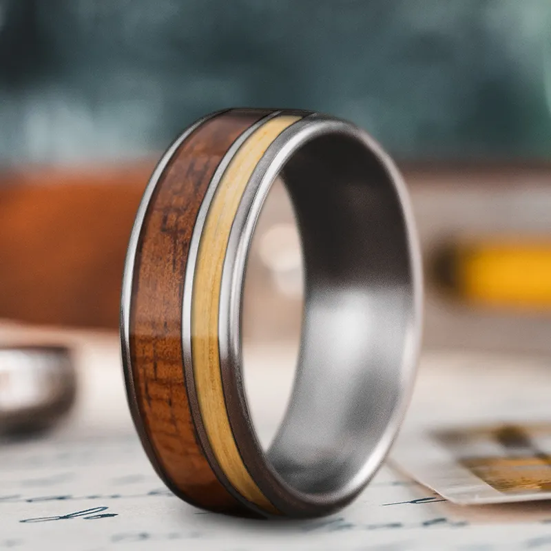 Custom Design - 2-Inlay Offset Ring dLVEUmy51aDTmPGFrqnY2xah