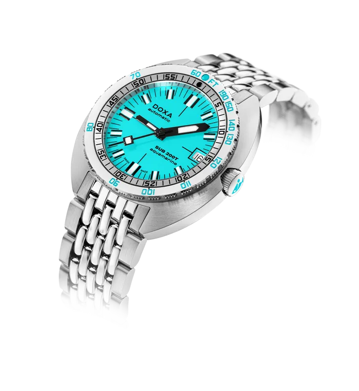 DOXA Sub 200T Aquamarine Iconic Stainless Steel - 804.10.241.10