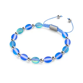 Electric Sapphire | Mermaid Glass Ocean Egg Bracelet