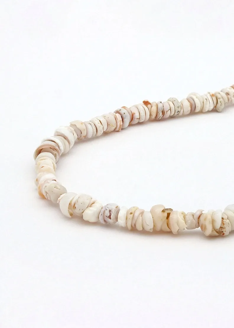 Enu Island Beaded Shell Necklace