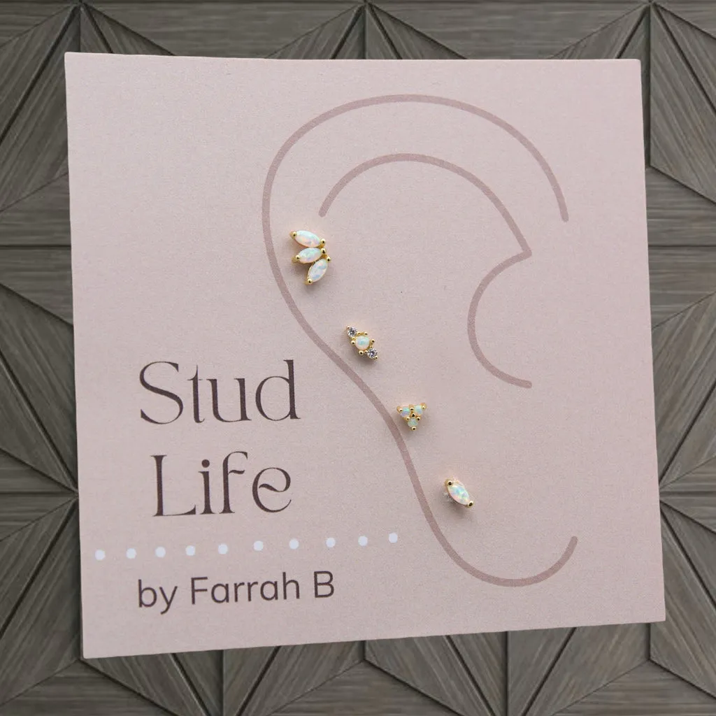 Farrah B Wanderlust Stud Earring Set