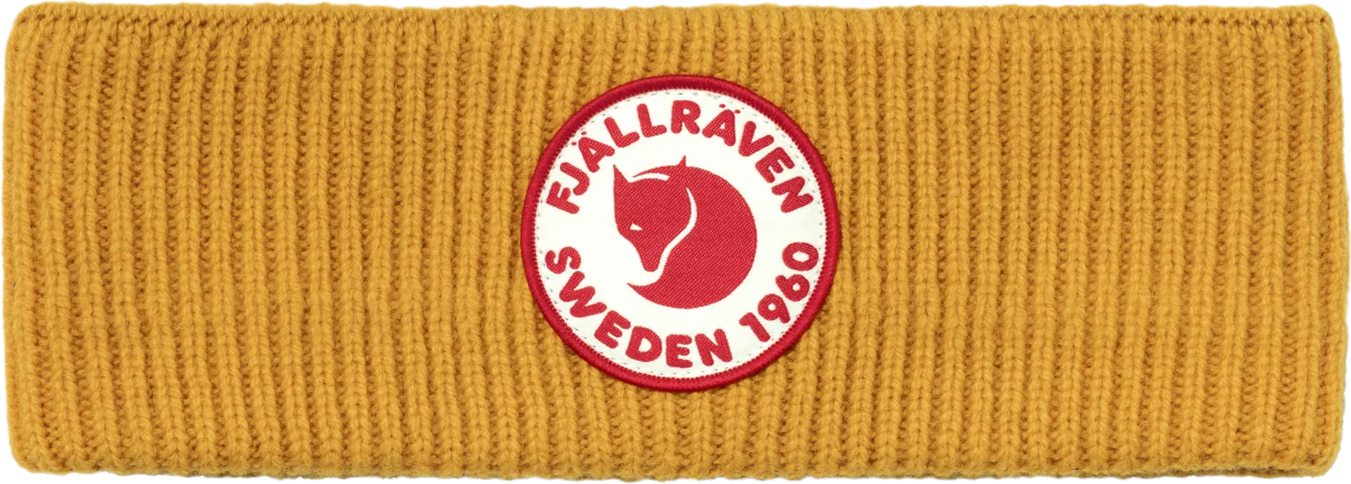 Fjällräven 1960 Logo Headband Mustard Yellow | Buy Fjällräven 1960 Logo Headband Mustard Yellow here | Outnorth