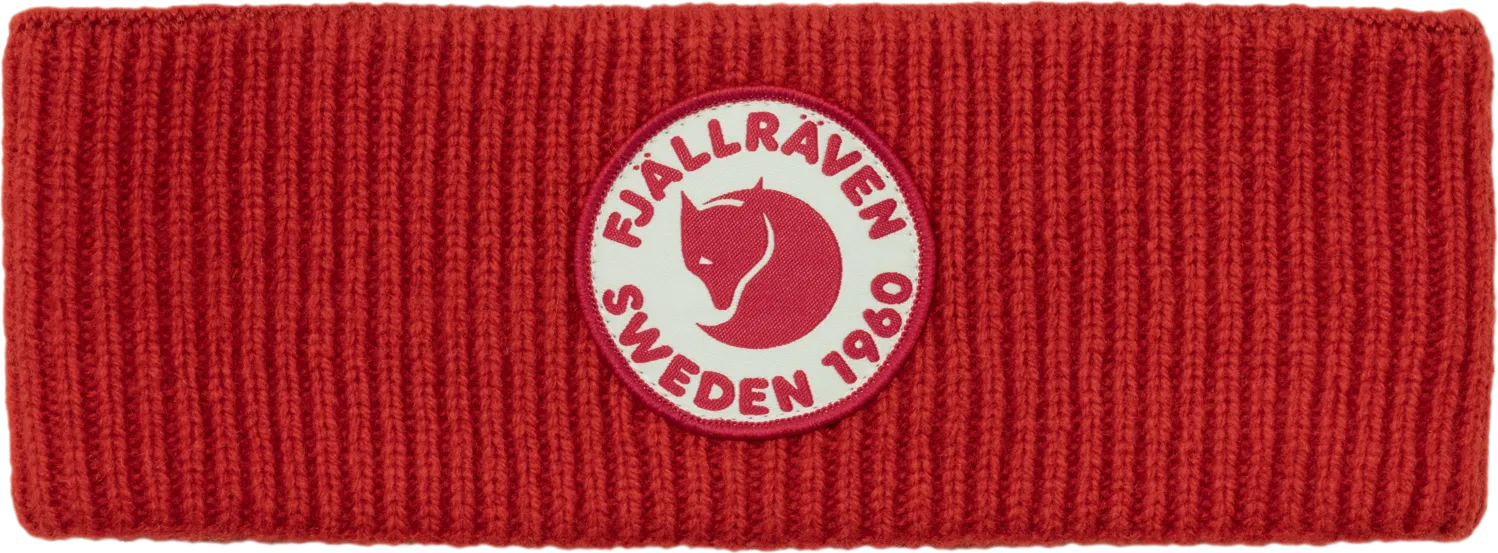 Fjällräven 1960 Logo Headband True Red | Buy Fjällräven 1960 Logo Headband True Red here | Outnorth