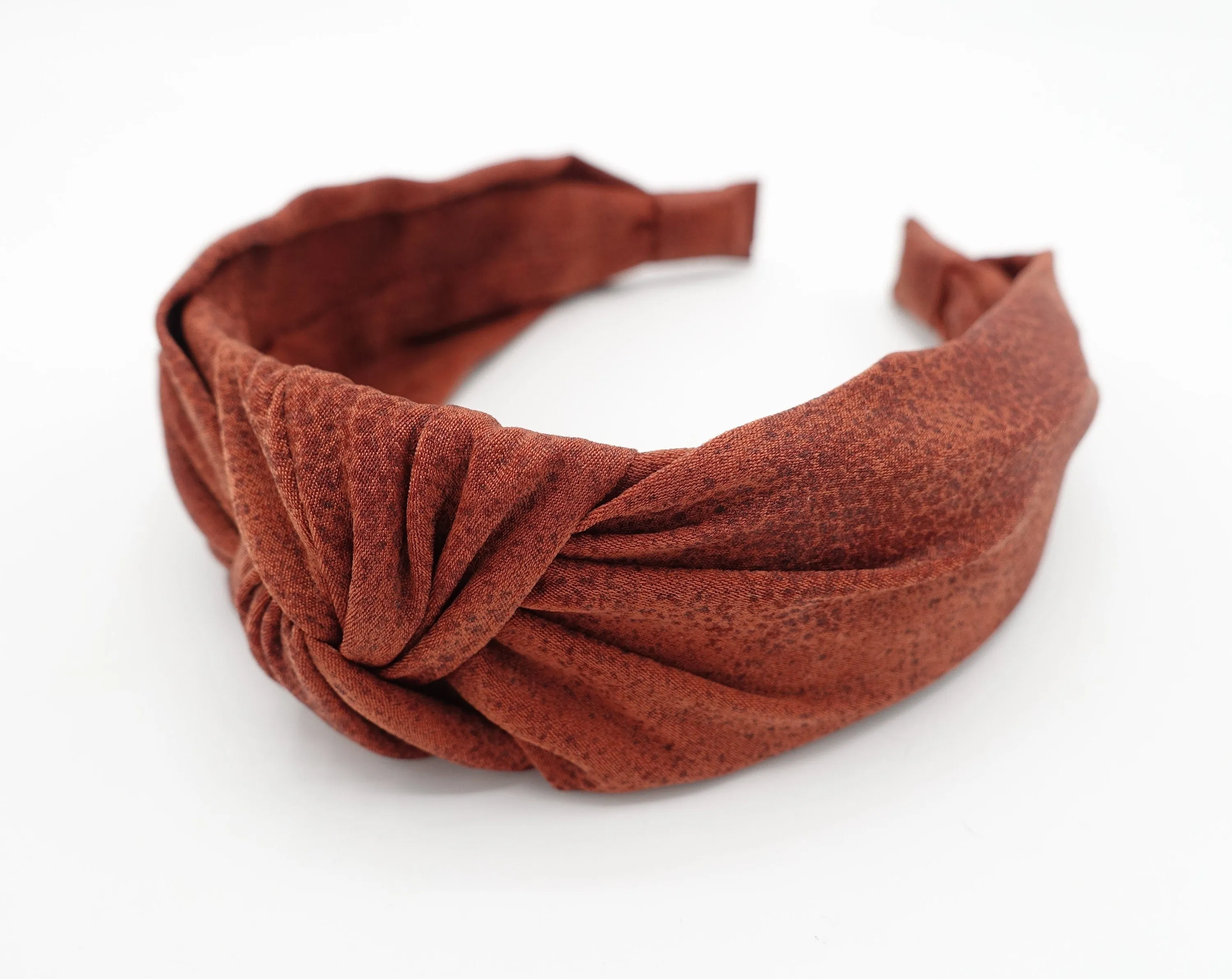 flat knot headband headband processed suede fabric  hairband women hair accessory