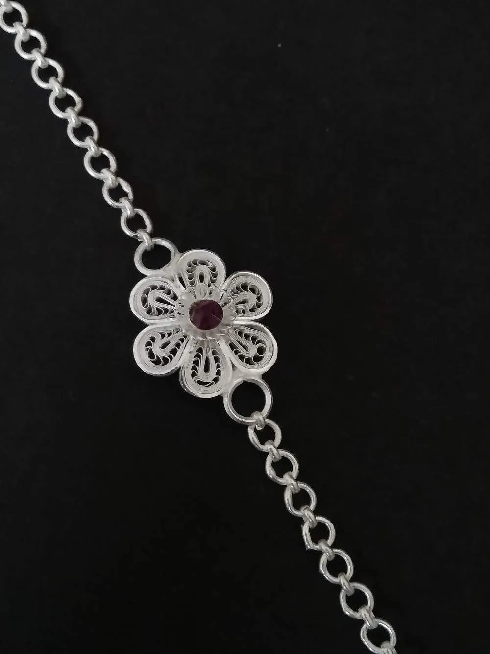 Forever bestie - Silver rakhi