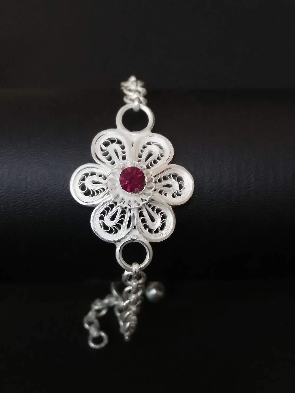 Forever bestie - Silver rakhi