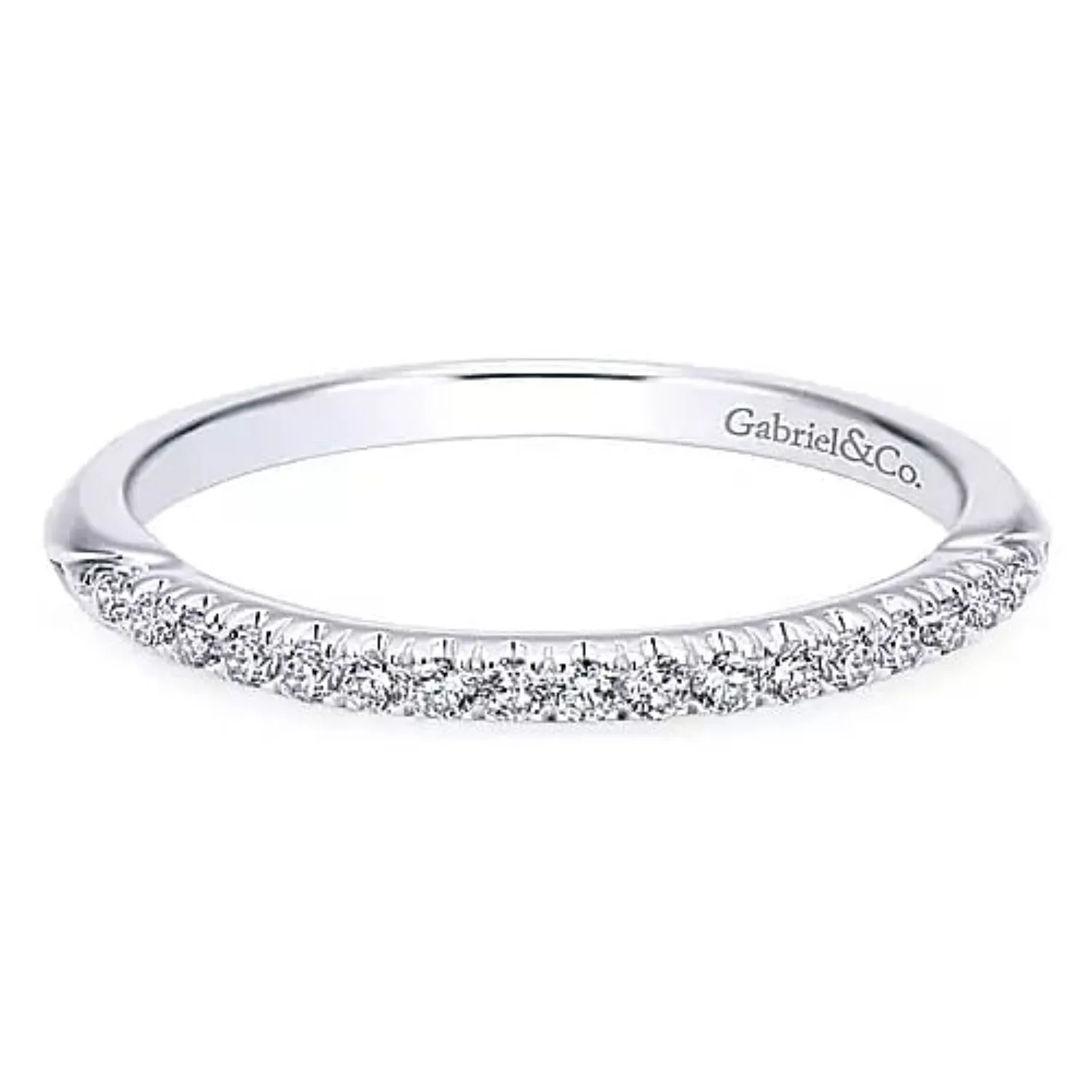 Gabriel & Co. "Jude" Diamond Wedding Band