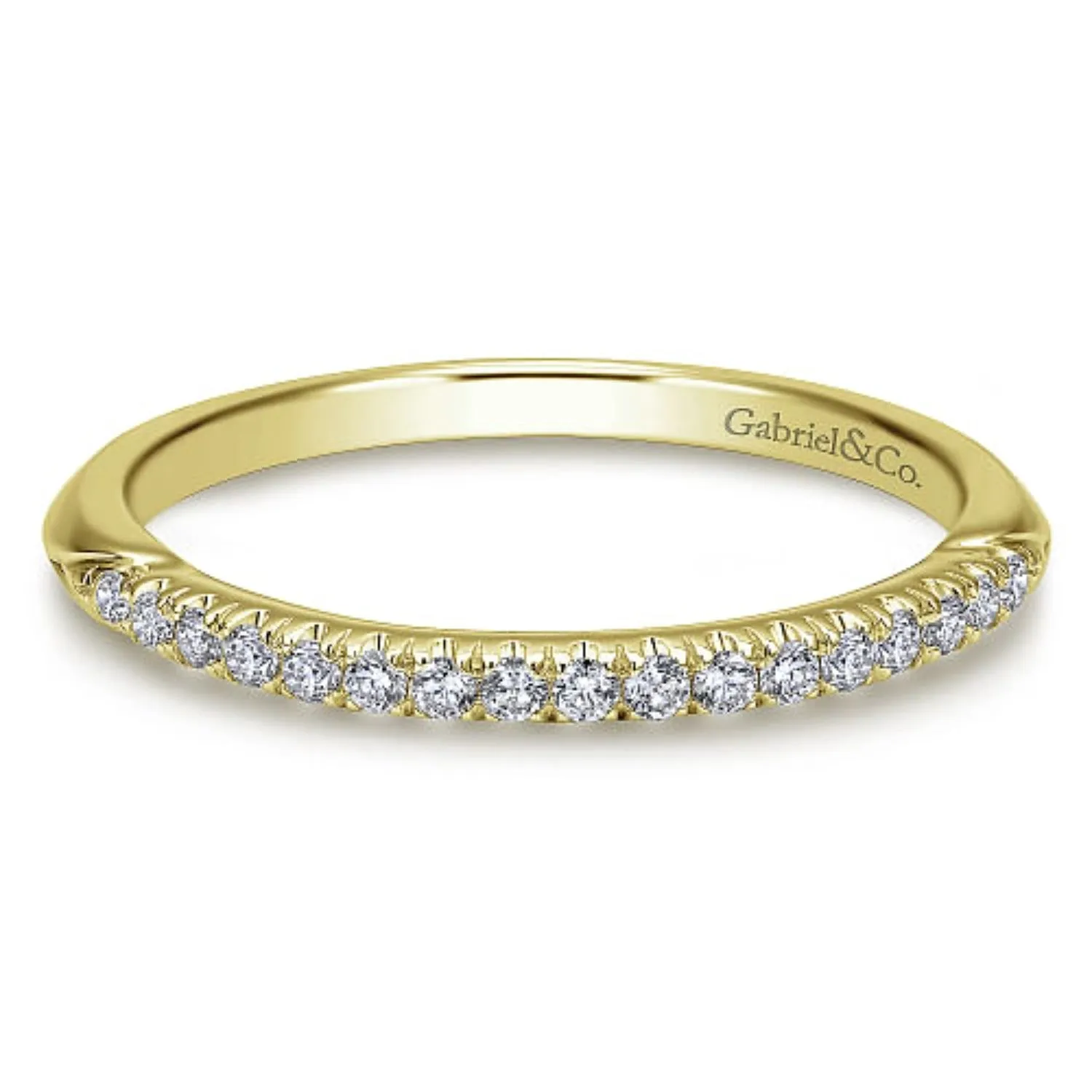 Gabriel & Co. "Jude" Diamond Wedding Band