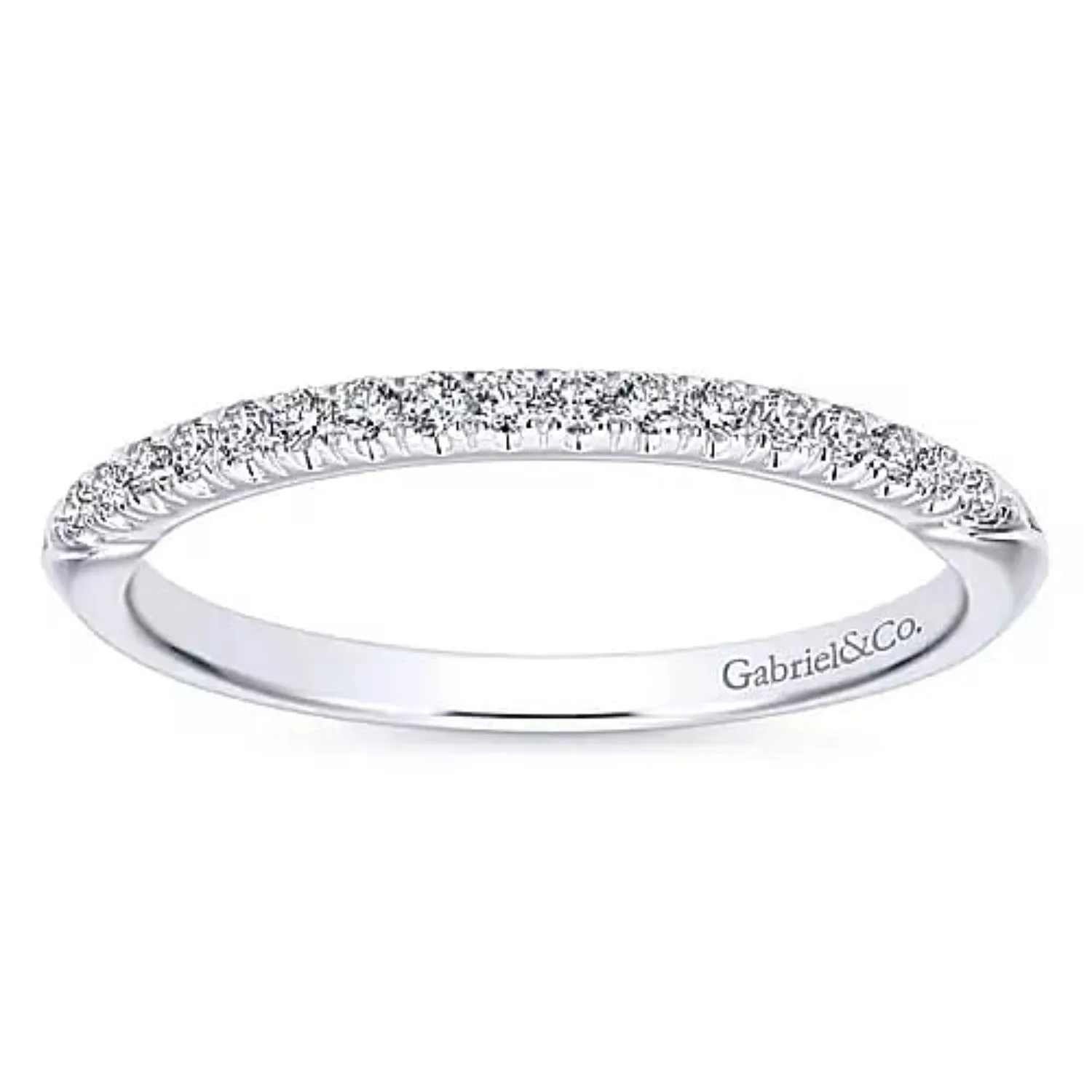 Gabriel & Co. "Jude" Diamond Wedding Band