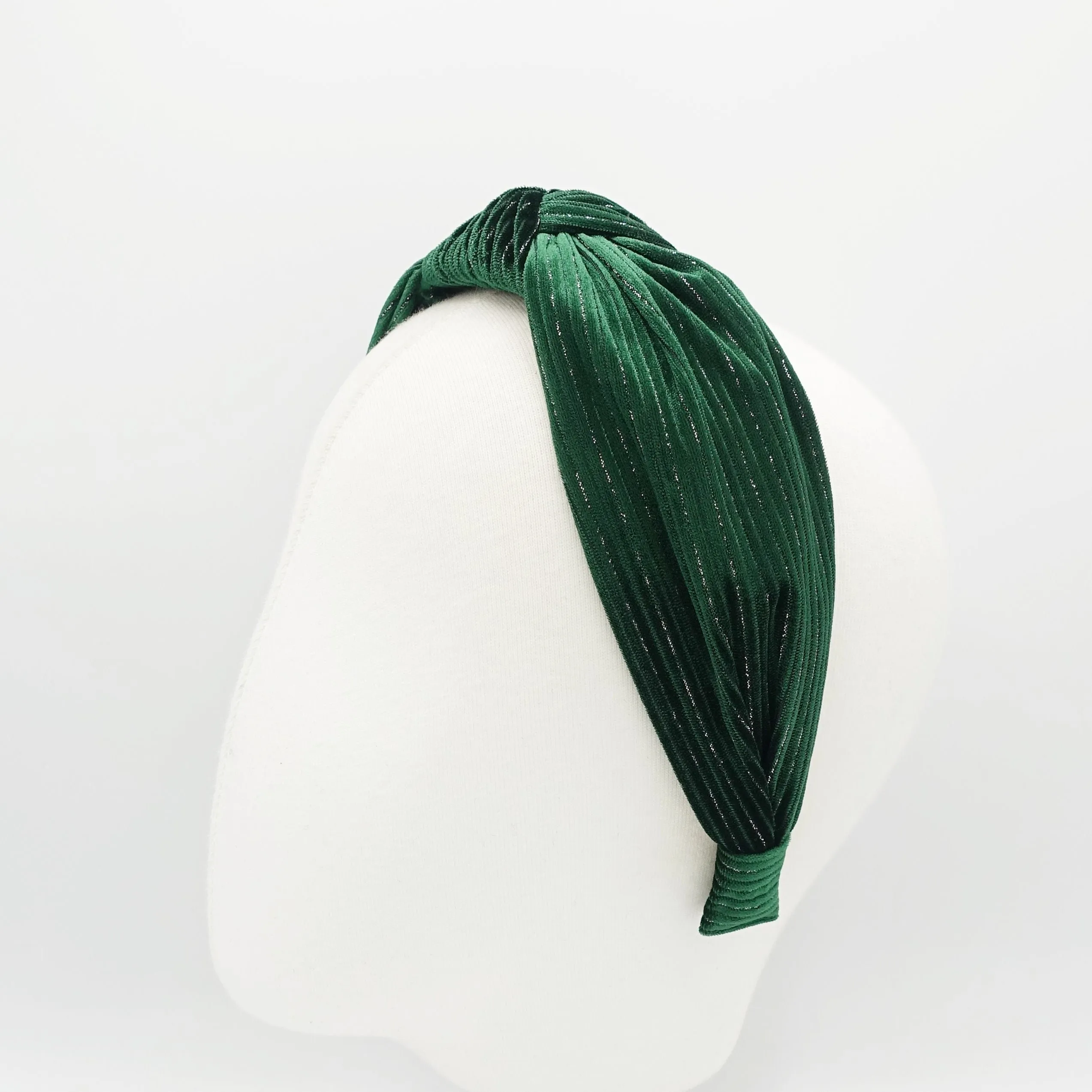 glittering stripe velvet headband women Fall Winter women hairband