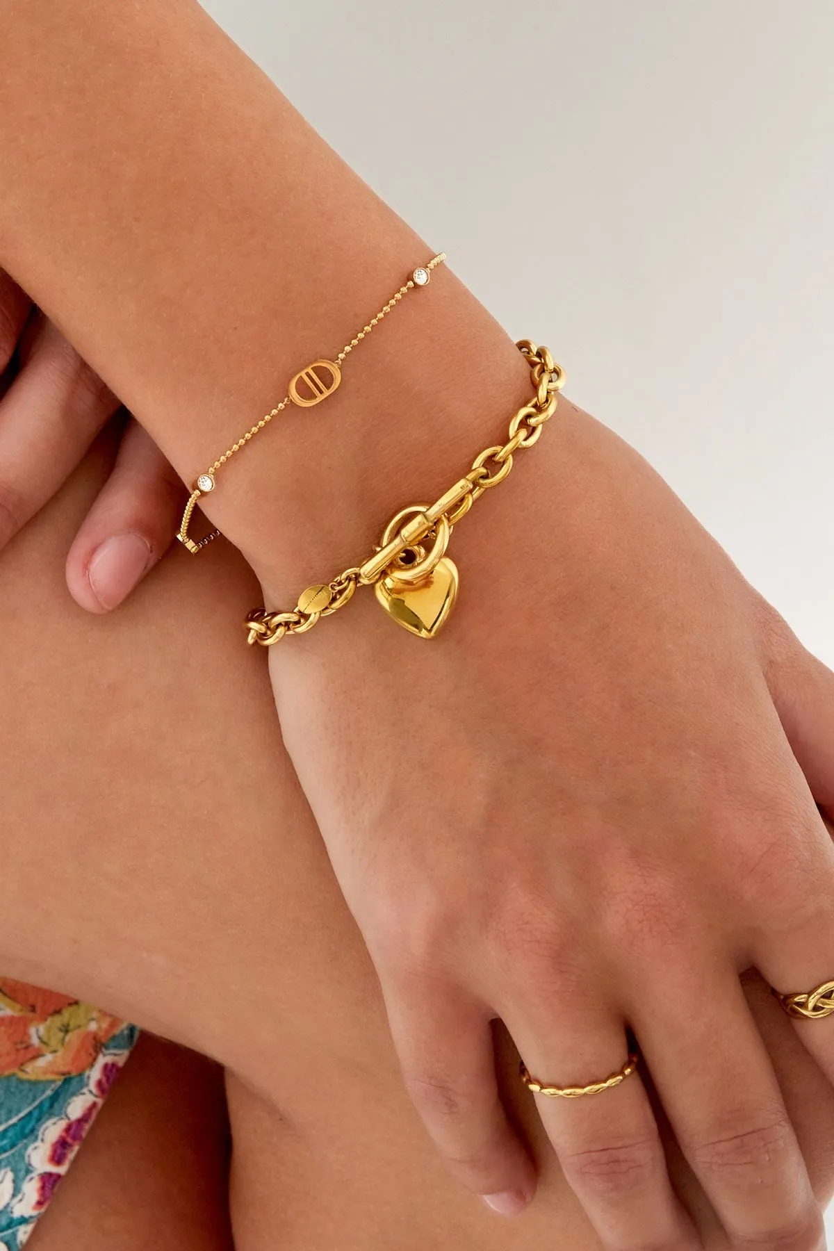 Gold Clare Bracelet