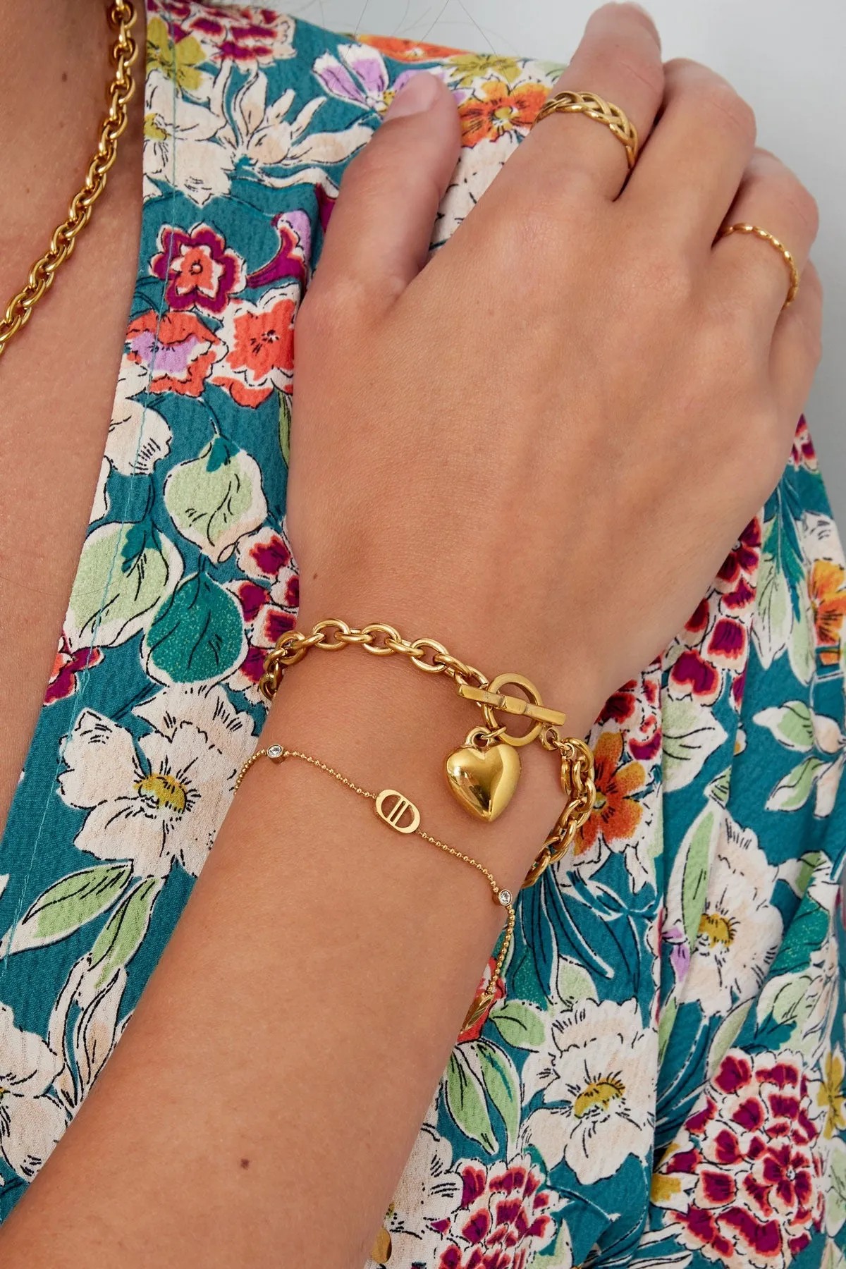 Gold Clare Bracelet