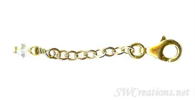 Gold Glacier Icicle Bracelet Extender