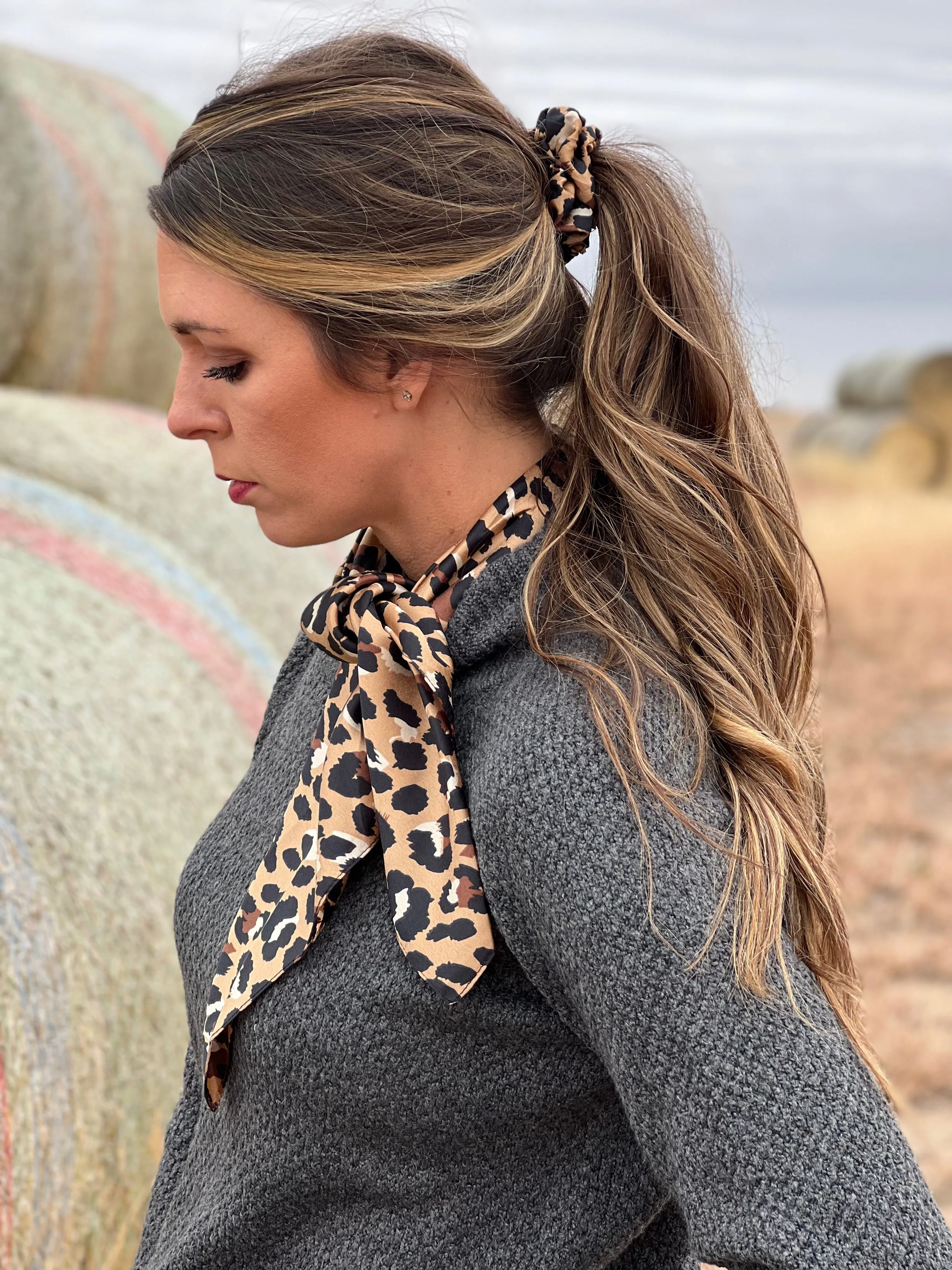 Hotline Scrunchie/Scarf Set