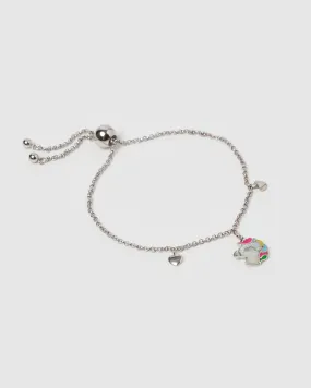 Izoa Kids Unicorn Bracelet Sterling Silver