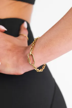 Lock Chain Bracelet