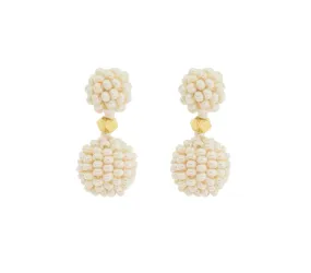 <br>The Waldorf Earring<br> Cream