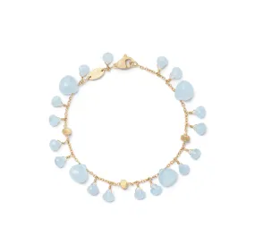 Marco Bicego Paradise Single Strand Aquamarine Bracelet