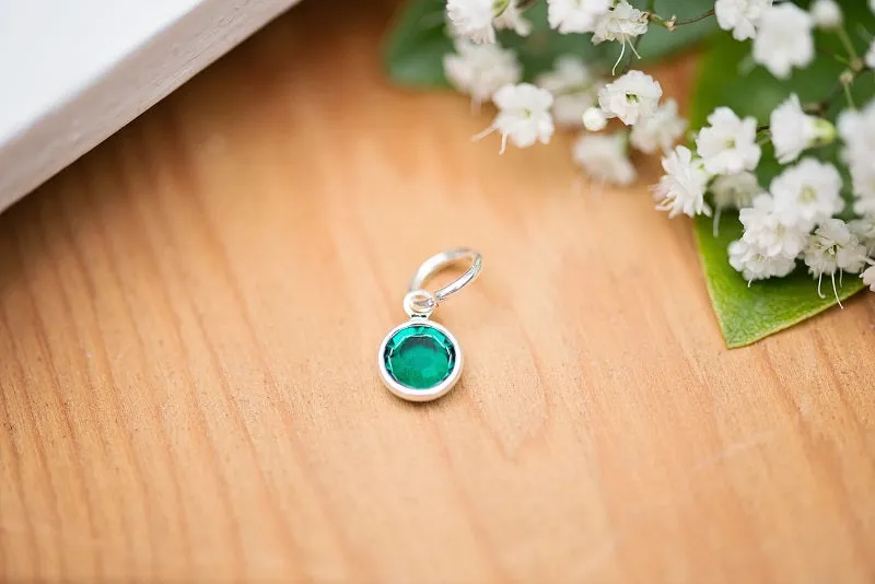 May Birthstone Charm