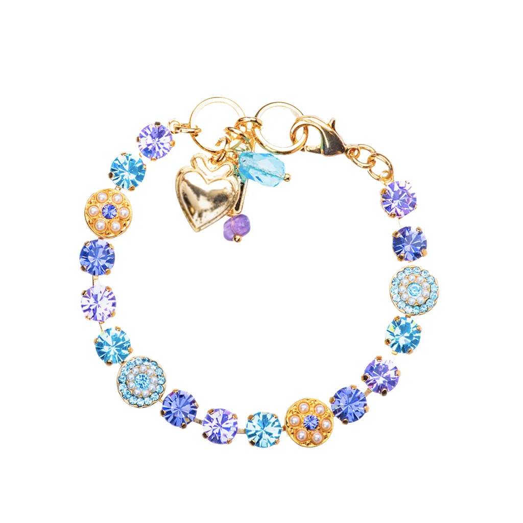 Medium Pavé Bracelet in "Blue Moon" *Custom*