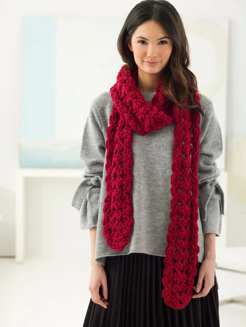 Narrow Scarf (Crochet)