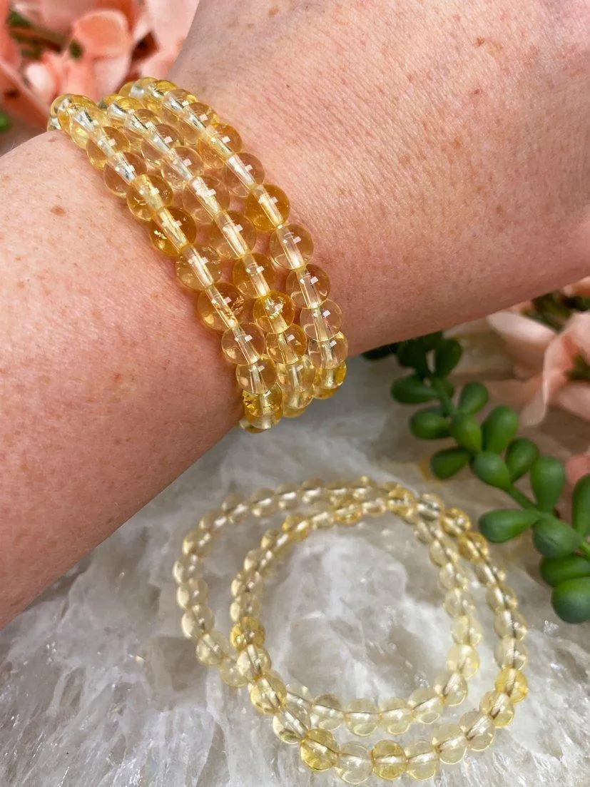 Natural Citrine Bracelet