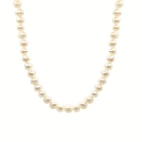 Nice Pearl Necklace - Perfectly Round Pearls