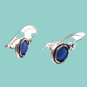 Opal Sterling silver earrings Israeli jewellery