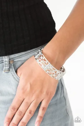 Paparazzi Bracelet ~ Yours and VINE - White