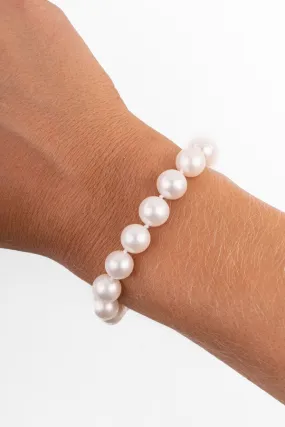 Pearl Bracelet - P73-A 10-11mm 9' White