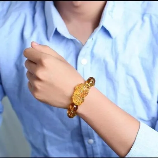 Pi Yao Citrine Wealth Bracelet