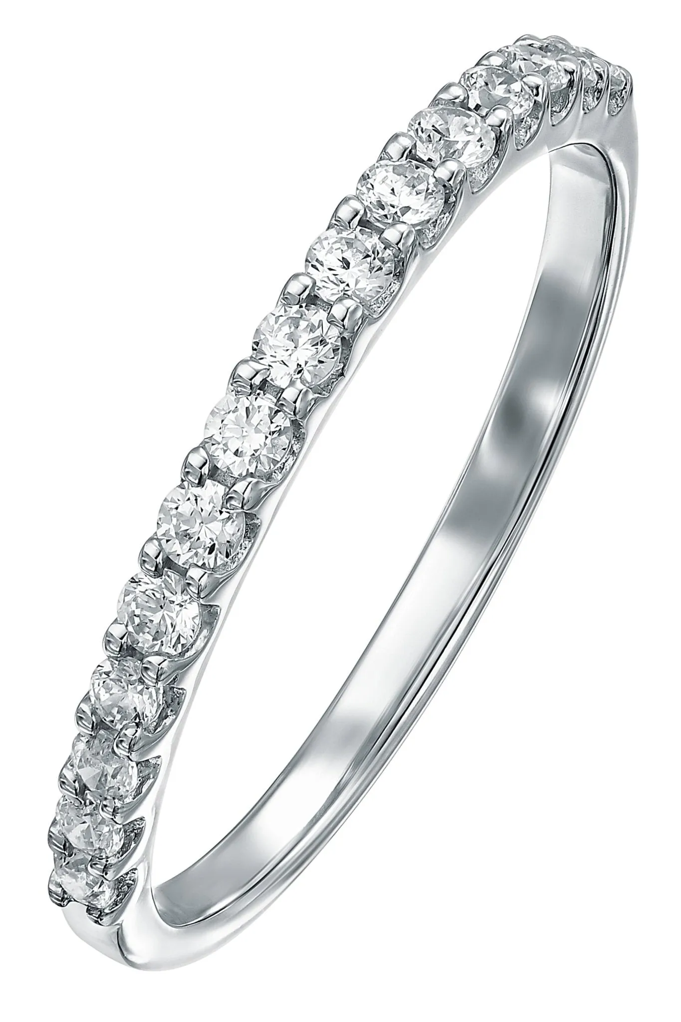 Platinum 0.26ct Diamond Eternity Ring