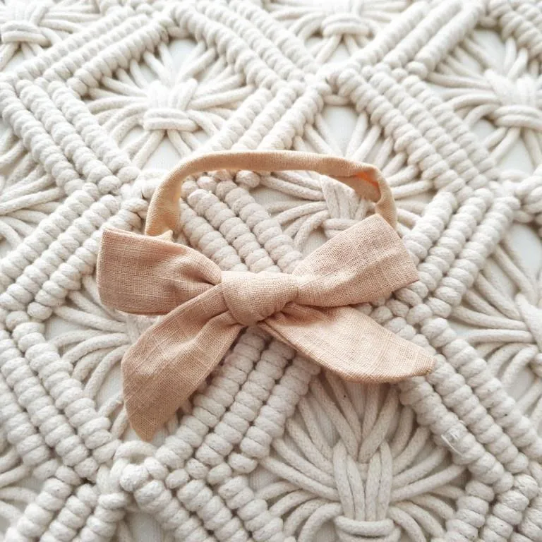 Poppy Headband Sand