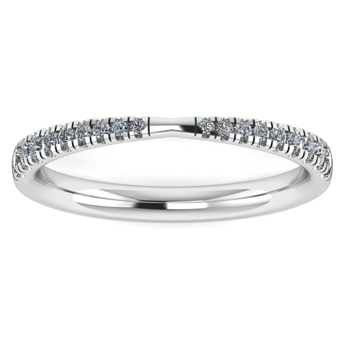 "Dhalia" 0.20ct Diamond Gradient Eternity Ring ET61