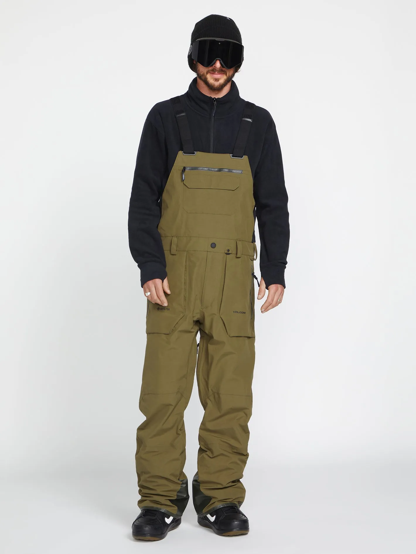 Rain Gore-Tex Bib Overall - Dark Teak