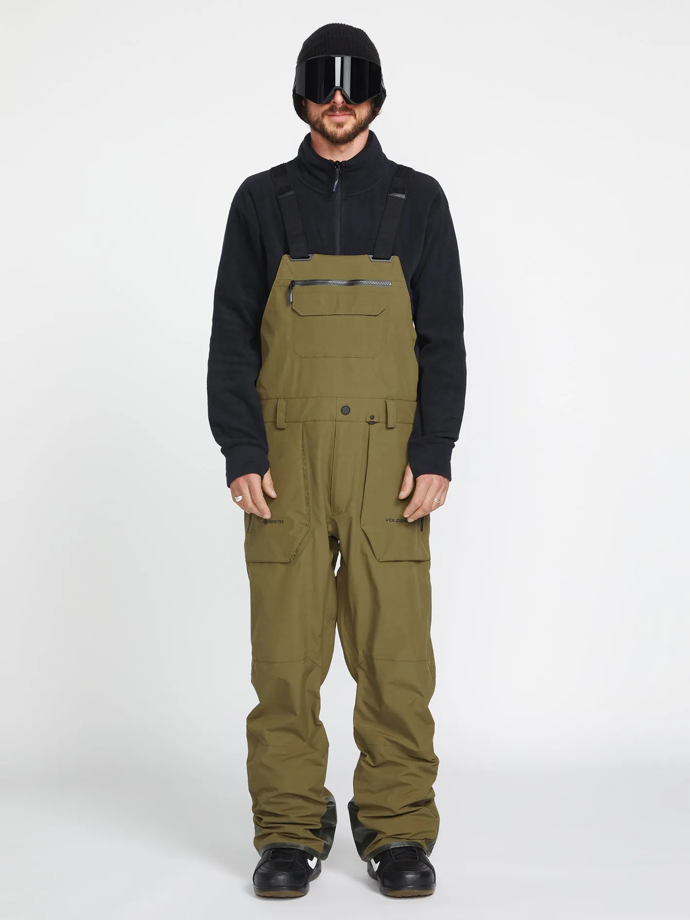 Rain Gore-Tex Bib Overall - Dark Teak